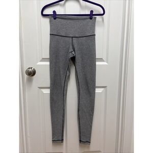 Lululemon Herringbone Wunder Under‎ Pant Roll Leggings Pants